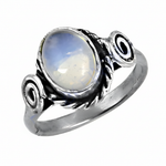 将图像加载到图库查看器中， 925 Silver Moonstone Ring for Women | Gift Jewelry
