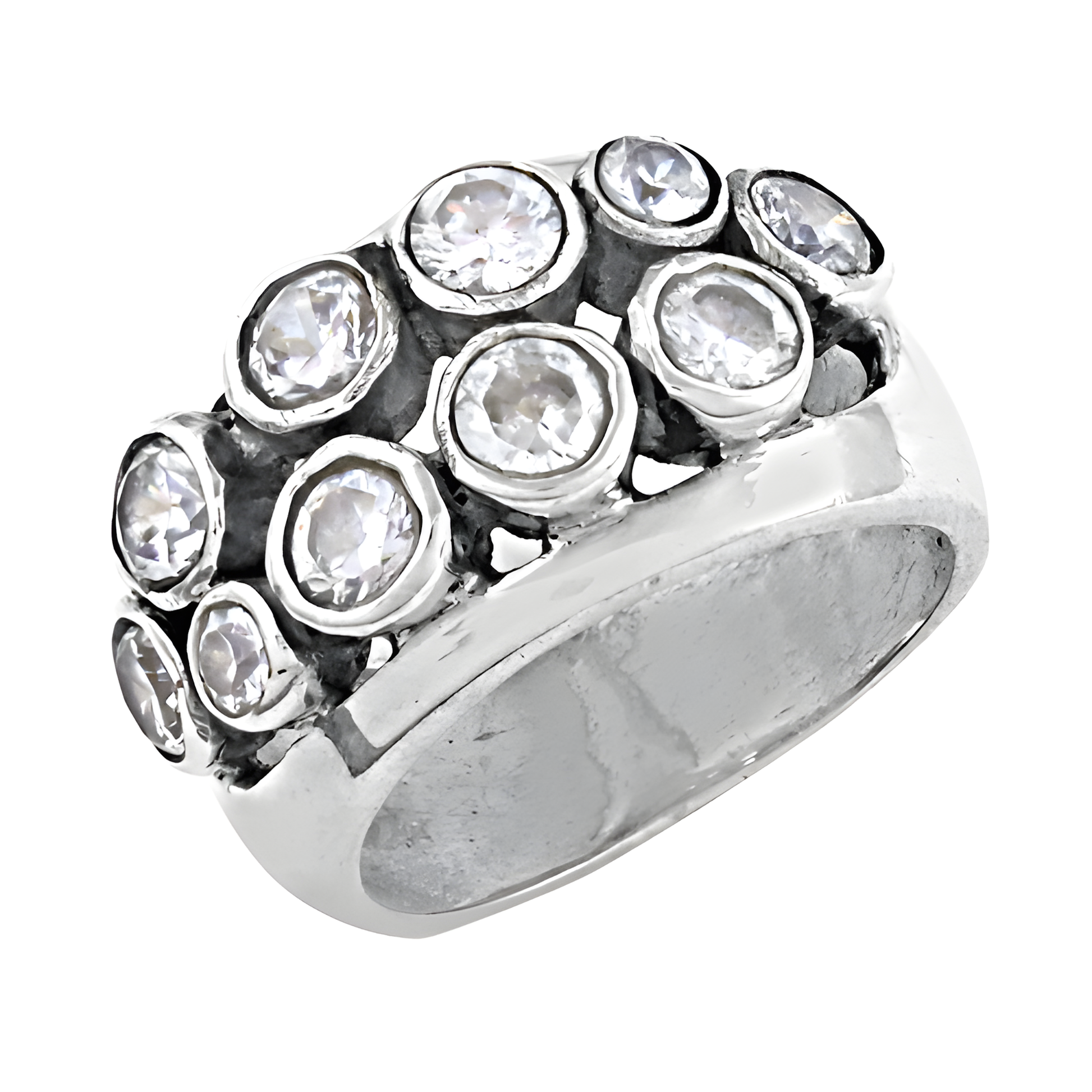 Latest Luxury Cubic Zirconia Gemstone Sterling Silver Ring Cz Rings Lovely Cz Rings 925 Silver Rings