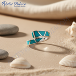 Load image into Gallery viewer, 925 Sterling Silver Turquoise Ring for Women | Statement Jewelry
