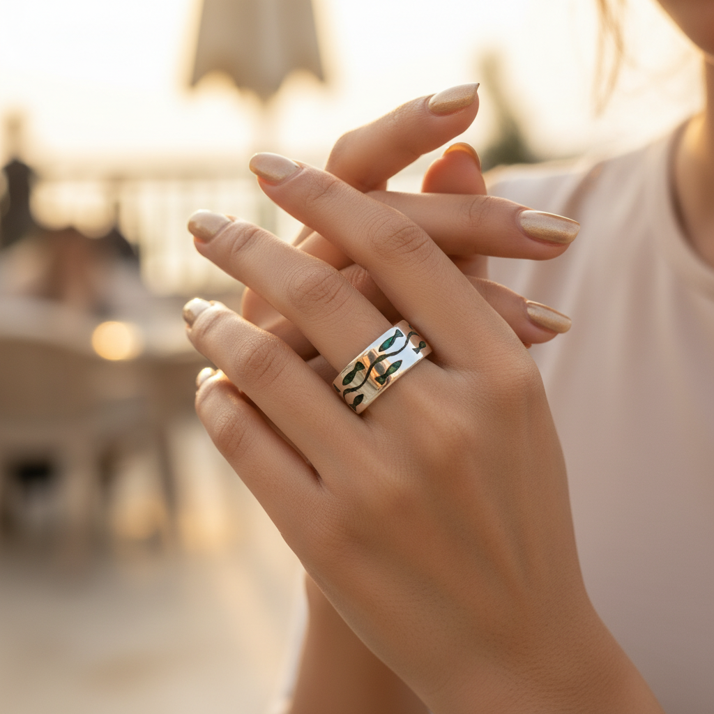 925 sterling silver fish design ring | for women | daily wear