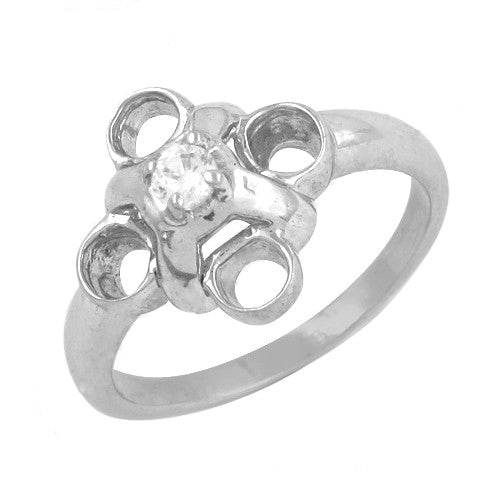925 silver cubic zirconia ring for women | gift for her