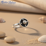 Load image into Gallery viewer, 925 Silver Pearl Ring for Women | Minimalist Jewelry
