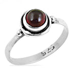 Load image into Gallery viewer, 925 Silver Garnet Ring for Women | Gemstone Jewelry Gift
