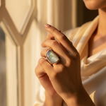 Load image into Gallery viewer, 925 Sterling Silver Rainbow Moonstone Ring for Women | Gift
