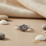 将图像加载到图库查看器中， 925 Silver Amethyst Ring for Women | Gemstone Jewelry
