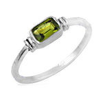 Load image into Gallery viewer, 925 Silver Peridot Ring for Women | Gemstone Jewelry

