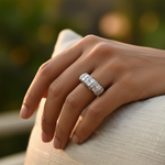 将图像加载到图库查看器中， Silver Cubic Zirconia Ring for Women | Wedding Jewelry

