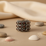 Load image into Gallery viewer, 925 Silver Garnet Ring for Women | Statement Jewelry Gift
