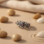 将图像加载到图库查看器中， 925 Sterling Silver Amethyst Ring for Women | Gemstone Jewelry
