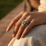 将图像加载到图库查看器中， 925 Silver Citrine Ring for Women | Gemstone Jewelry
