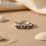 Load image into Gallery viewer, 925 Silver Garnet Ring for Women | Gemstone Jewelry Gift
