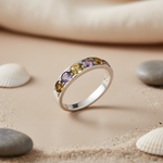 Load image into Gallery viewer, 925 Silver Gemstone Ring for Women | Daily Wear | Gift

