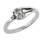 将图像加载到图库查看器中， 925 Silver Oval Cut Ring for Women | Gift for Her
