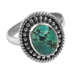 将图像加载到图库查看器中， 925 Sterling Silver Turquoise Ring for Women | Gemstone Jewelry
