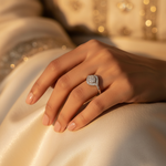 Load image into Gallery viewer, 925 Silver Diamond Eye Ring for Women | Fine Jewelry Gift
