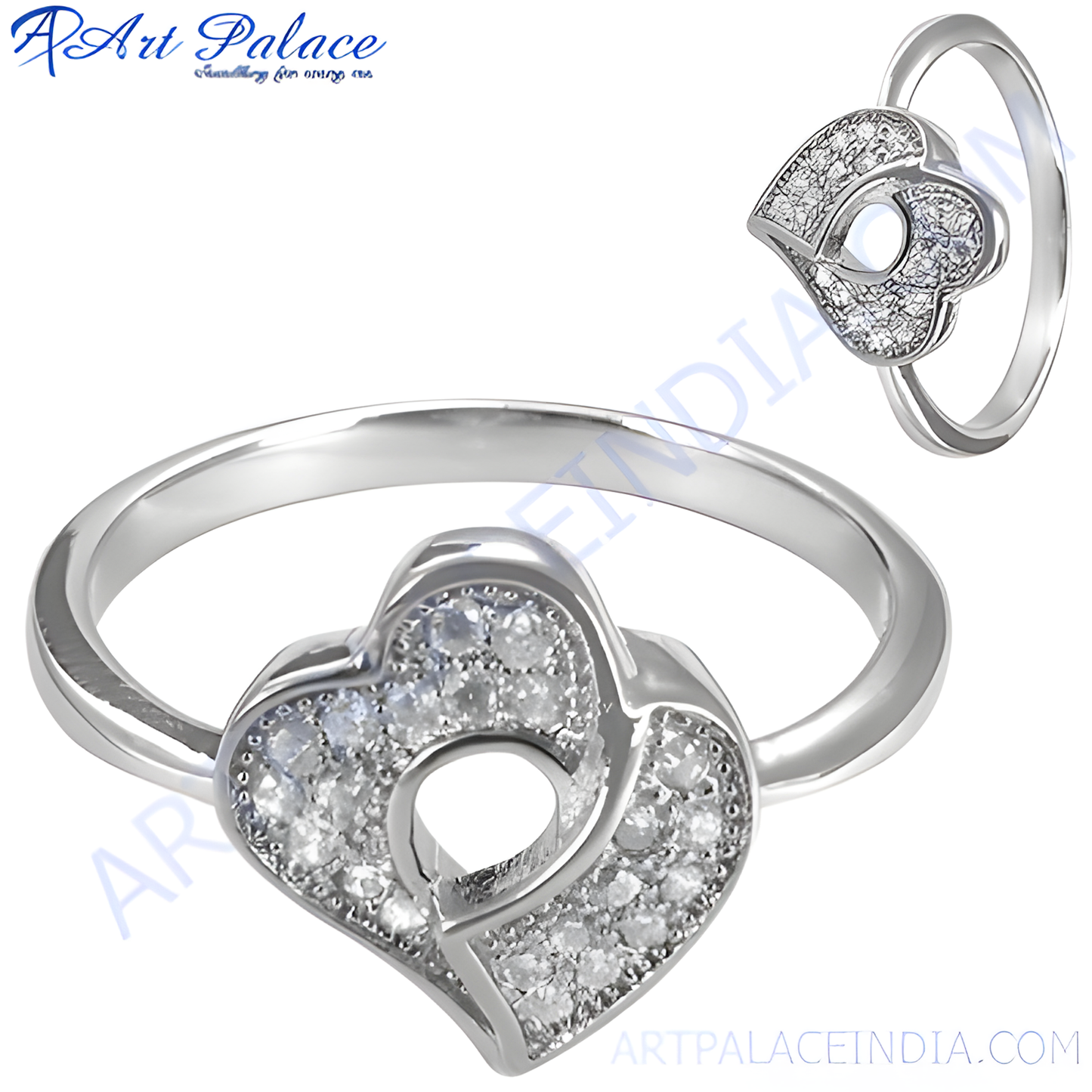 Exclusive Cubic Zirconia Silver 925 Rings