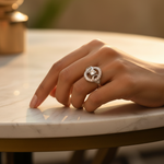 将图像加载到图库查看器中， 925 Silver Cubic Zirconia Ring for Women | Gift Jewelry
