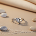 Load image into Gallery viewer, 925 Silver Heart Ring with Cubic Zirconia | Women's Jewelry Gift
