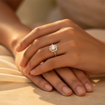 将图像加载到图库查看器中， Silver Diamond Ring for Women | Engagement | Gift
