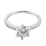 将图像加载到图库查看器中， 925 Silver Cubic Zirconia Ring for Women | Engagement Gift
