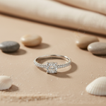 Load image into Gallery viewer, 925 Silver Diamond Ring for Women | Engagement Ring
