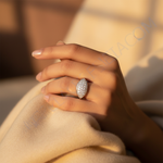 Load image into Gallery viewer, 925 Sterling Silver Pave Ring for Women | Gift Jewelry
