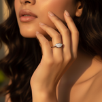 将图像加载到图库查看器中， 925 Silver Diamond Ring for Women | Wedding Ring Gift
