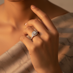 将图像加载到图库查看器中， 925 Silver Diamond Ring for Women | Engagement Jewelry
