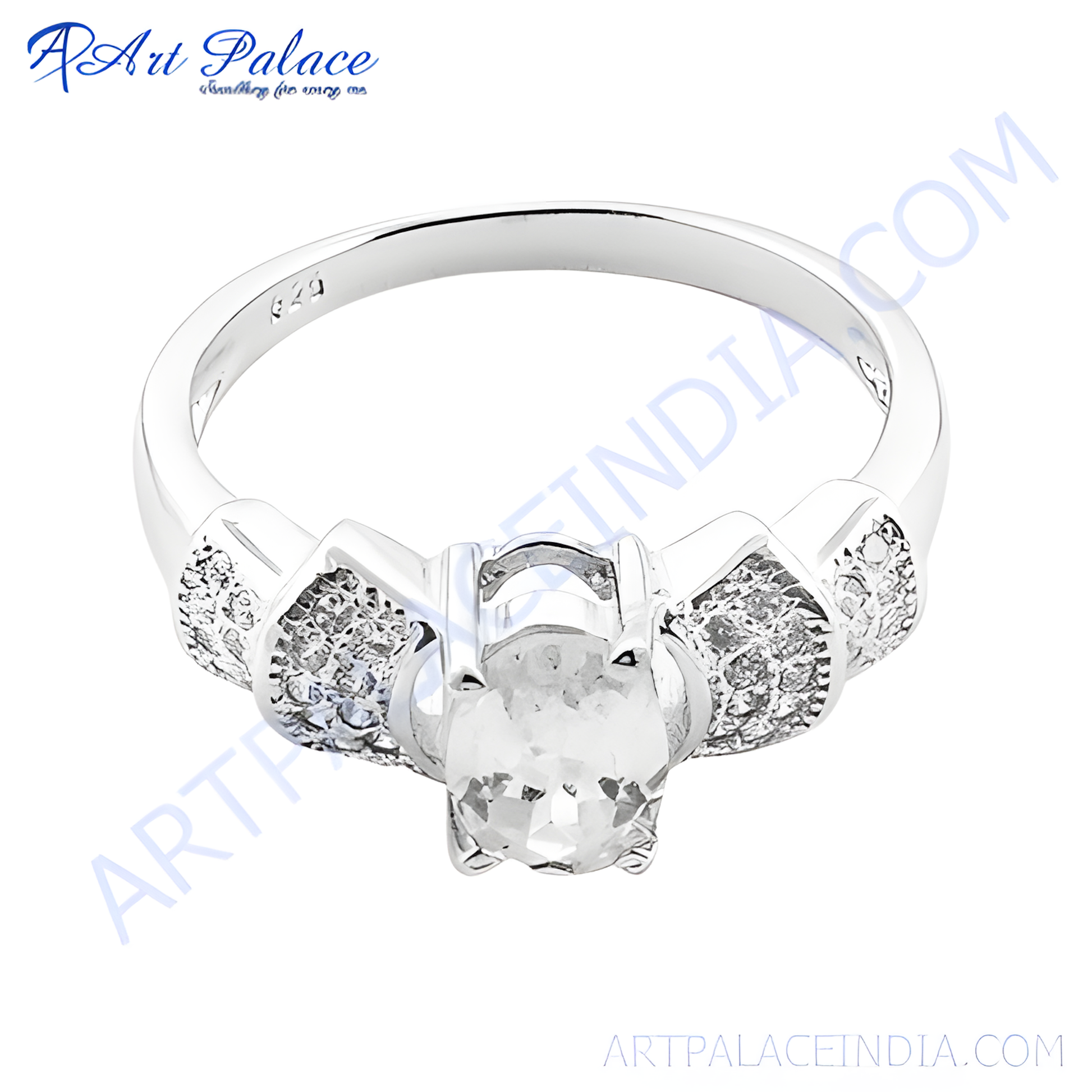 Truly Designer Cubic Zirconia Silver Ring