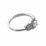 将图像加载到图库查看器中， 925 Silver Cubic Zirconia Ring for Women | Engagement Ring
