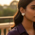 Load image into Gallery viewer, gold plating Crystal Stud Earrings | Women&#39;s Fashion Jewelry
