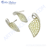 Load image into Gallery viewer, Elegant silver stud earrings with sparkling cubic zirconia stones, perfect for women.
