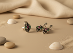 Load image into Gallery viewer, 925 Silver Gemstone Ring &amp; Earrings Set | Women&#39;s Jewelry Gift

