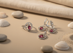 Load image into Gallery viewer, 925 Silver Ruby Jewelry Set for Women | Gift Idea
