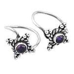 Load image into Gallery viewer, 925 Silver Amethyst Toe Rings for Women | Gemstone Jewelry
