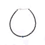 Load image into Gallery viewer, 925 Silver Evil Eye Anklet for Women | Protection Jewelry
