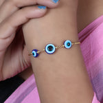 Load image into Gallery viewer, gold plating Evil Eye Charm Bracelet for Women | Protection Jewelry
