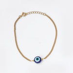 Load image into Gallery viewer, gold plating Evil Eye Chain Bracelet for Women | Protection Jewelry
