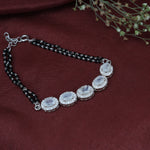 Load image into Gallery viewer, 925 Silver Moonstone Beaded Bracelet for Women | Daily Wear
