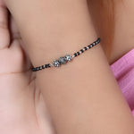 Load image into Gallery viewer, 925 Silver Black Bead Bracelet for Women | Daily Wear Jewelry
