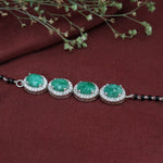 Load image into Gallery viewer, 925 Silver Emerald Bracelet for Women | Gemstone Jewelry
