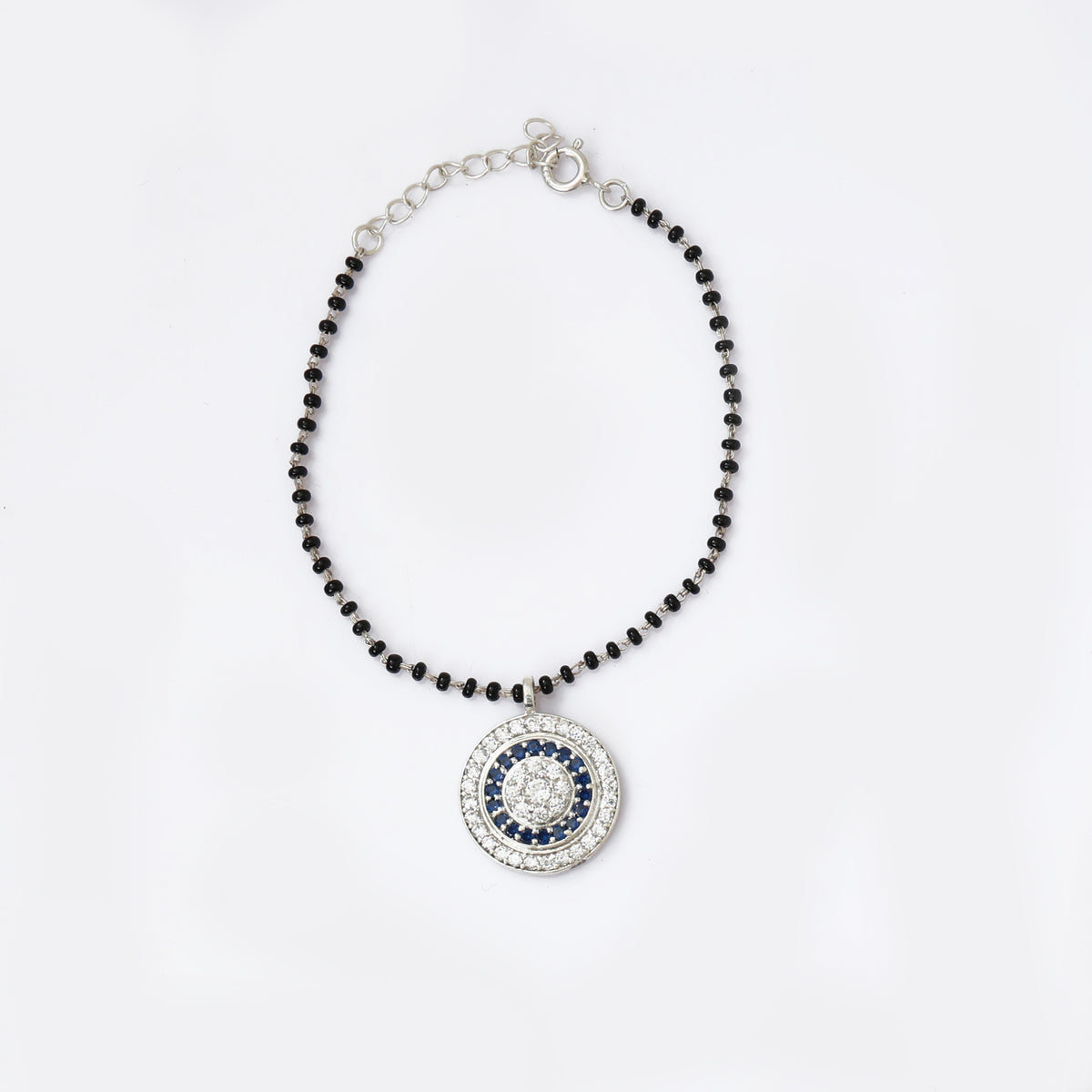 925 silver blue sapphire bracelet for women | daily wear jewelry