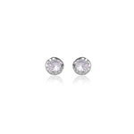 Load image into Gallery viewer, 925 Silver Cubic Zirconia Stud Earrings | Women&#39;s Jewelry Gift

