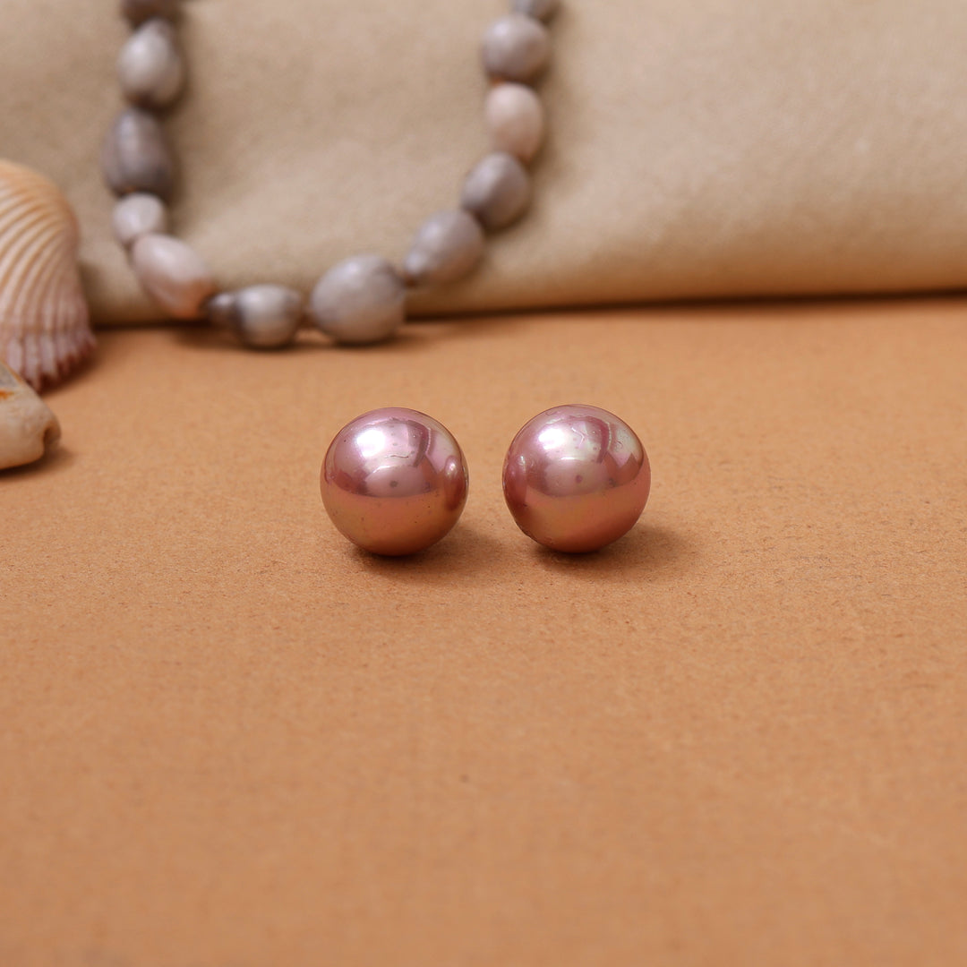Rose Pearl Stud Earrings | For Women | Gift Jewelry