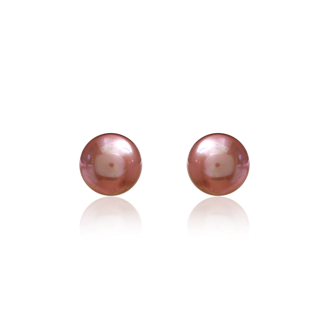 Rose Pearl Stud Earrings | For Women | Gift Jewelry