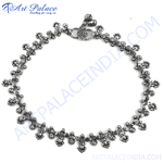 Load image into Gallery viewer, Oxidized Silver Anklet for Women | Silver Anklet for Women
