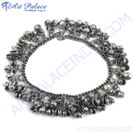 Load image into Gallery viewer, 925 Silver Oxidized Anklet for Women | Ethnic Jewelry Gift
