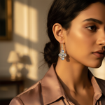 Load image into Gallery viewer, 925 Silver Moonstone Drop Earrings for Women | Gemstone Jewelry
