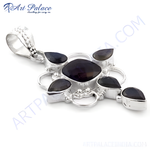 Load image into Gallery viewer, 925 Silver Labradorite Pendant for Women | Gemstone Jewelry
