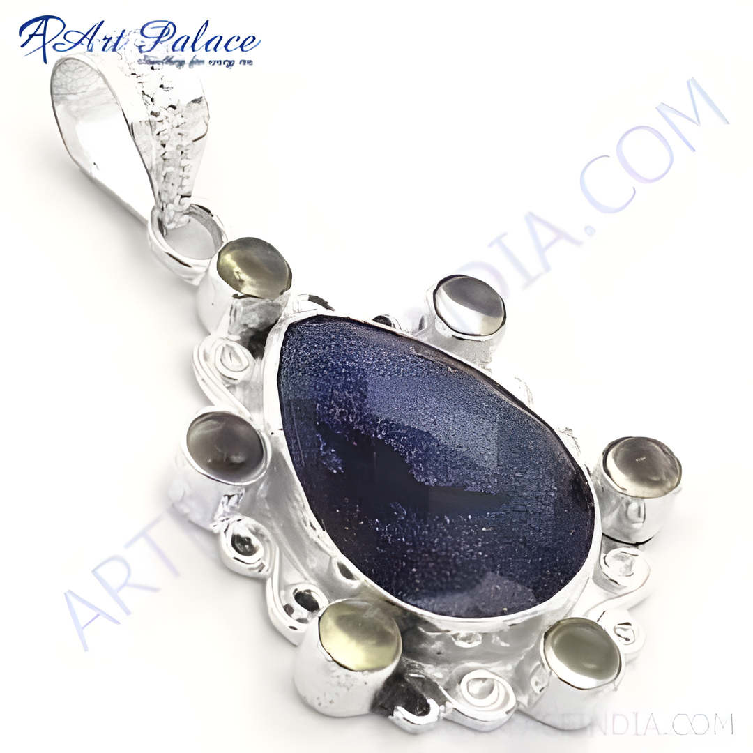 925 Silver Gemstone Pendant Necklace for Women | Gift Jewelry